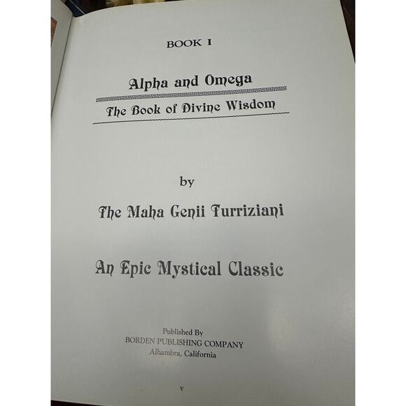 Alpha and Omega: The Book of Divine Wisdom – Spiritual Guidance & Enlightenment - Picture 5 of 11